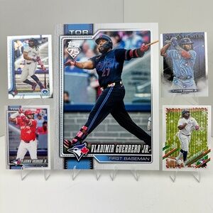 Vladimir Guerrero Jr. Jumbo Card + lot of 4